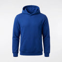 Blue hoodie on a white background