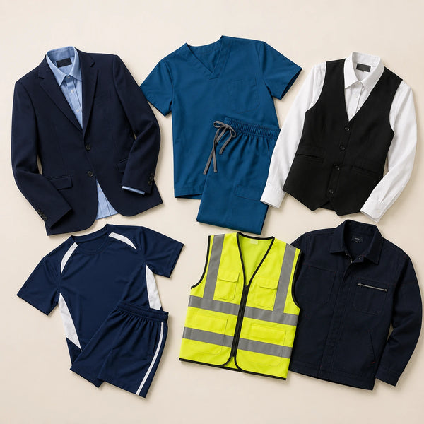 Custom uniforms and workwear manufactured by Florix Sports custom manufacturing by Florix Sports