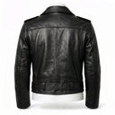 Black Classic Biker Leather Jacket