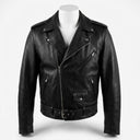Double Rider Leather Jacket front view custom manufacturing