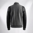 Leather Varsity Jacket back view private label apparel