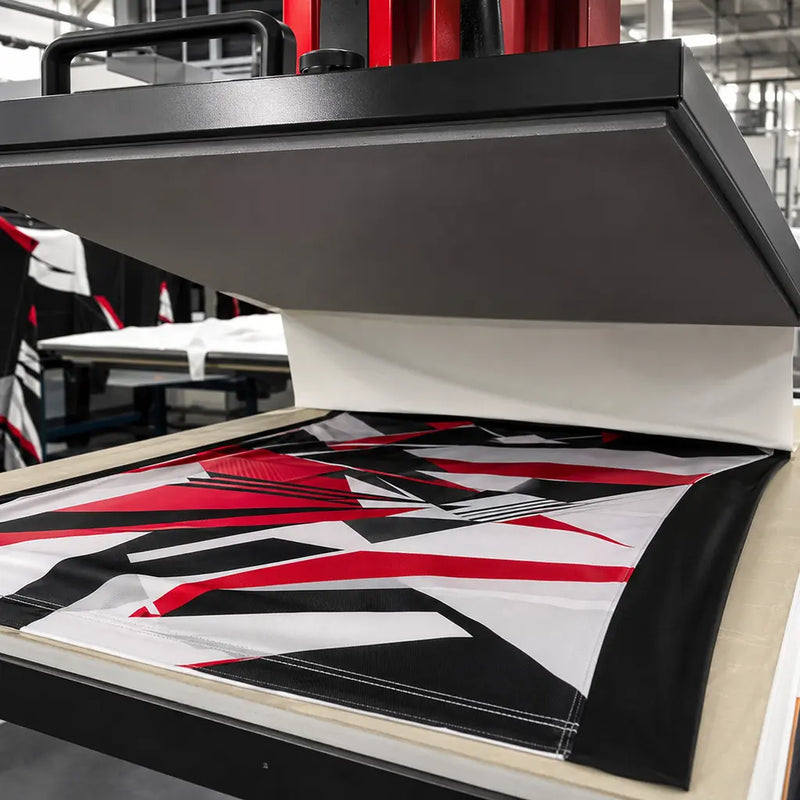 Sublimation Print custom apparel finishing option