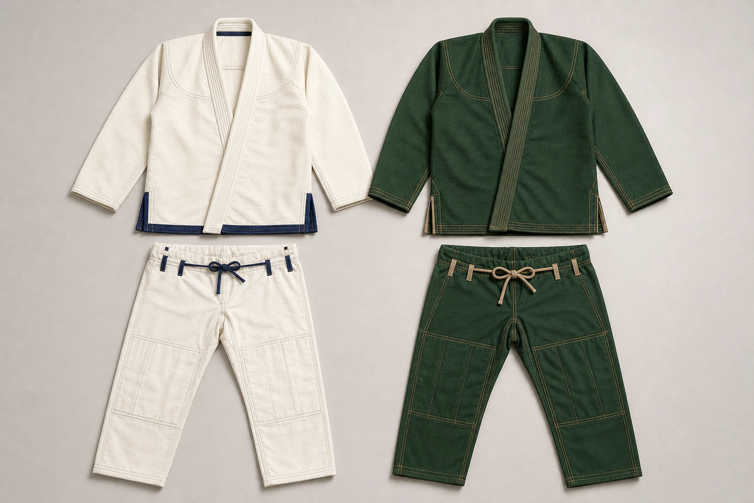 Unbranded custom pearl-weave bjj gis for bjj gi manufacturing