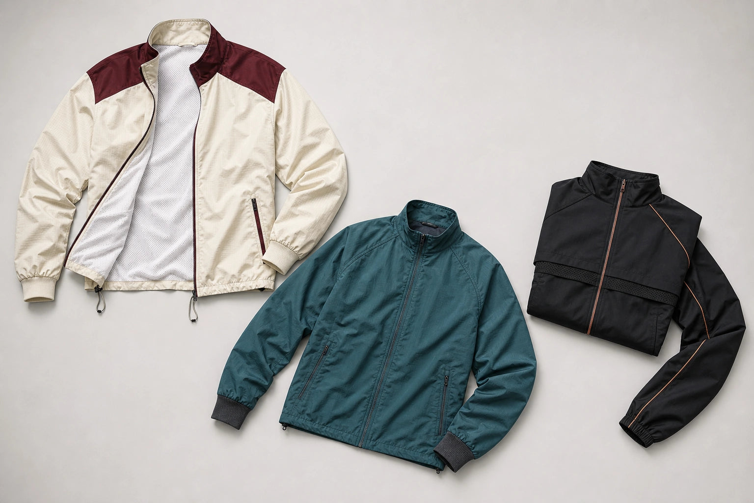 Unbranded custom corner jackets for boxing apparel manufacturing