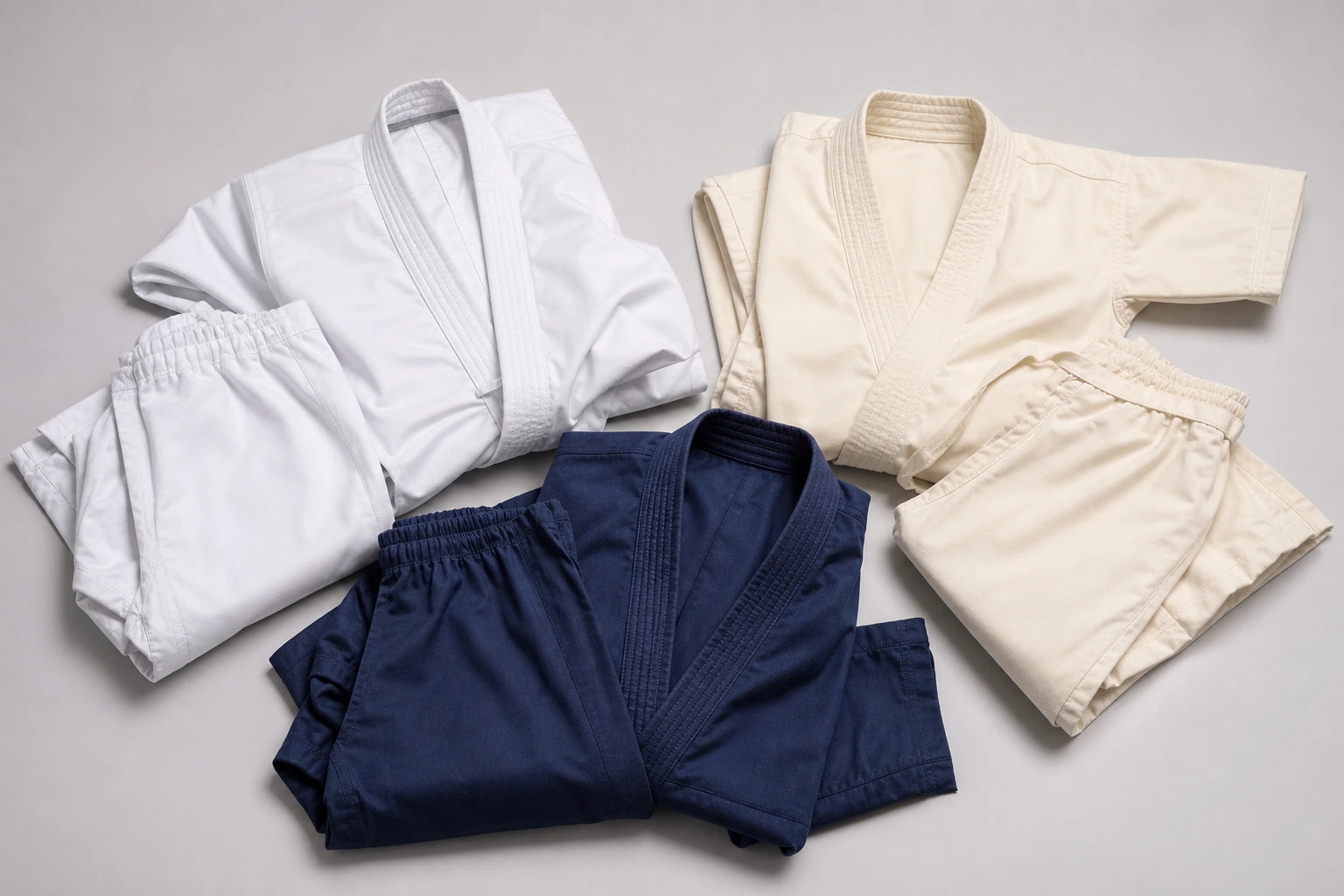 Unbranded custom karate uniform for combat sportswear manufacturing