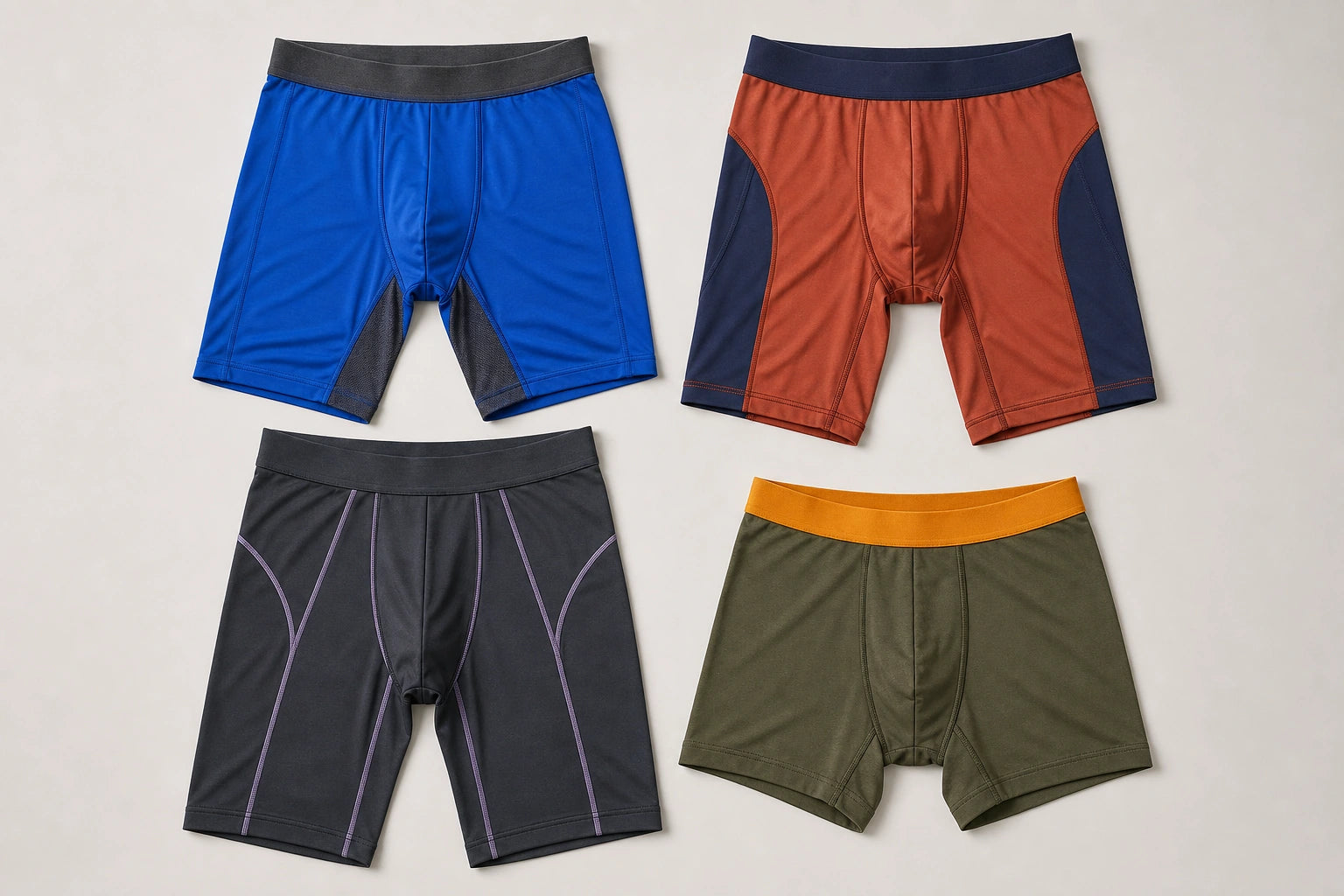 Unbranded custom compression shorts for compression sportswear manufacturing