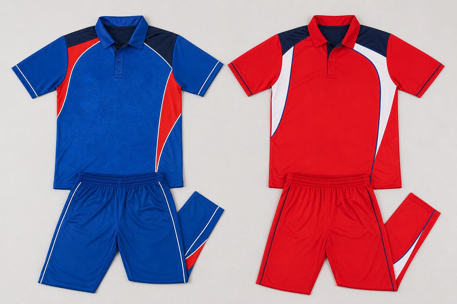 Unbranded custom one-day kits for cricket uniform manufacturing