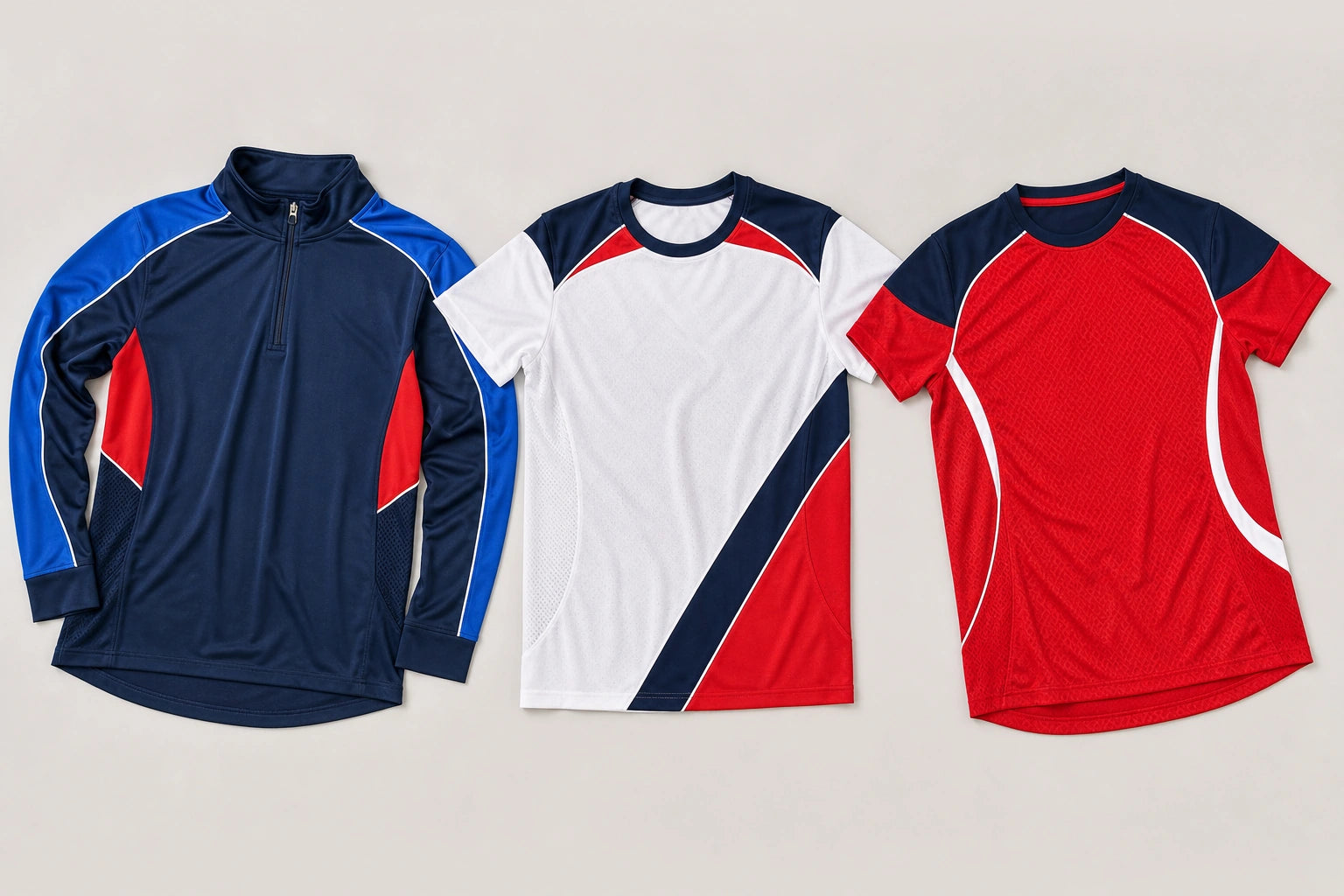 Unbranded custom training tops for cricket uniform manufacturing