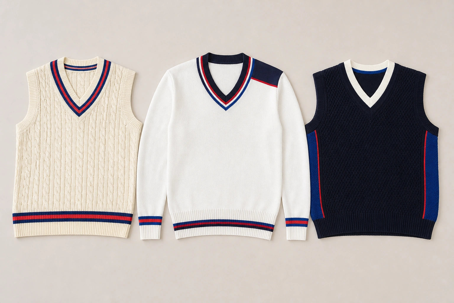 Unbranded custom cricket sweaters for cricket uniform manufacturing