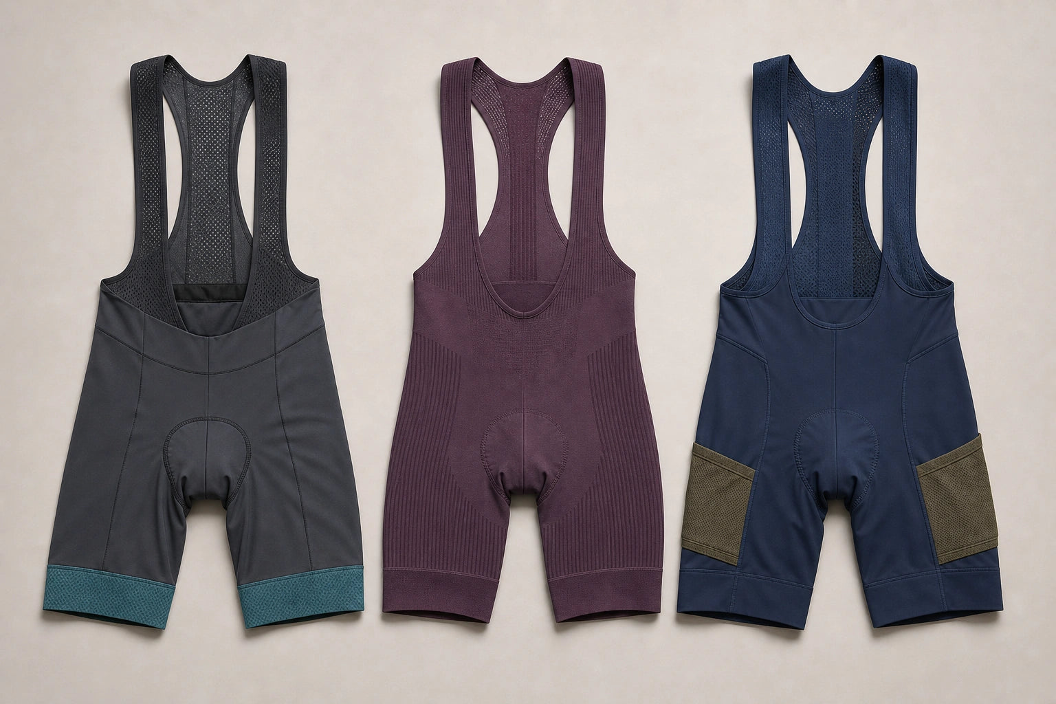 Unbranded custom bib shorts for cycling wear manufacturing