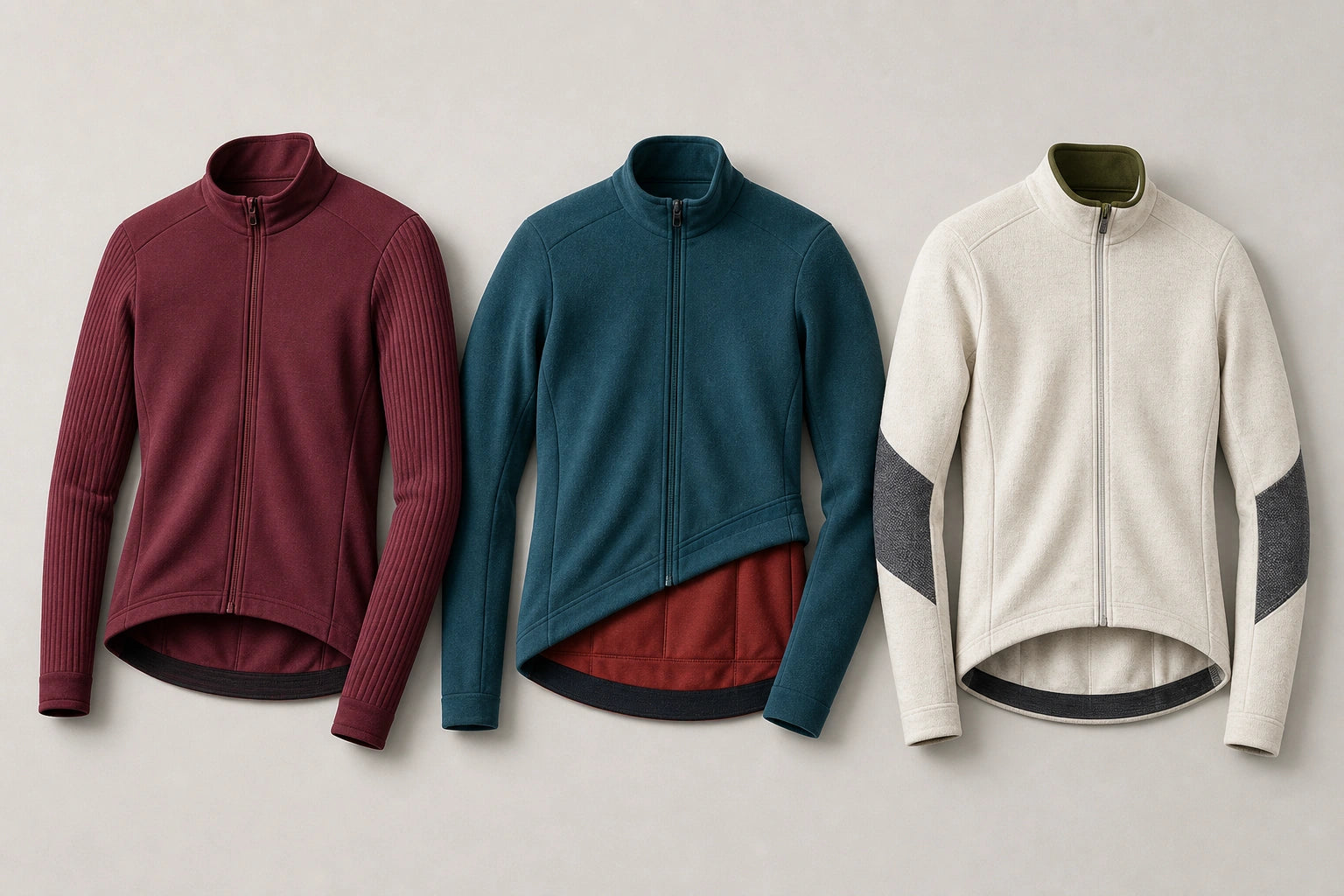 Unbranded custom long-sleeve jerseys for cycling wear manufacturing