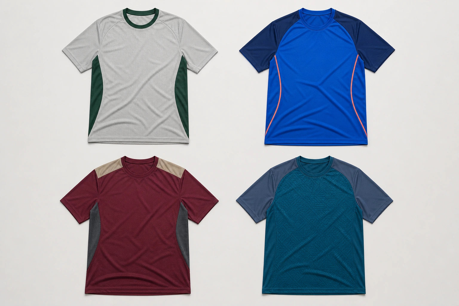 Unbranded custom performance t-shirts for esports jersey manufacturing