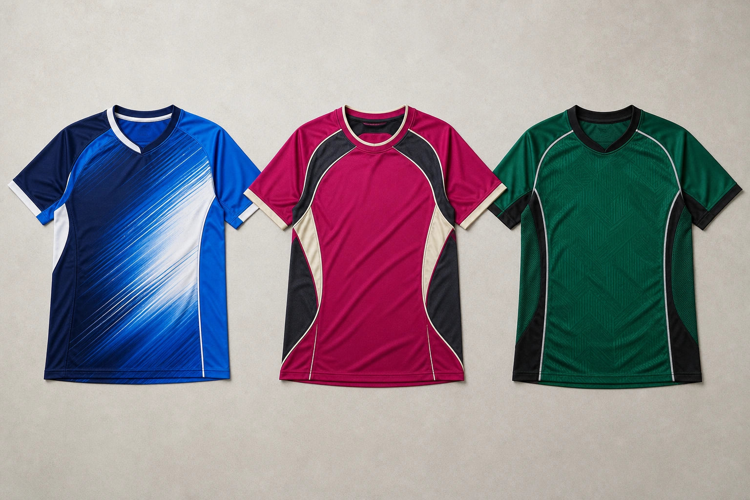 Unbranded custom futsal jerseys for futsal kit manufacturing