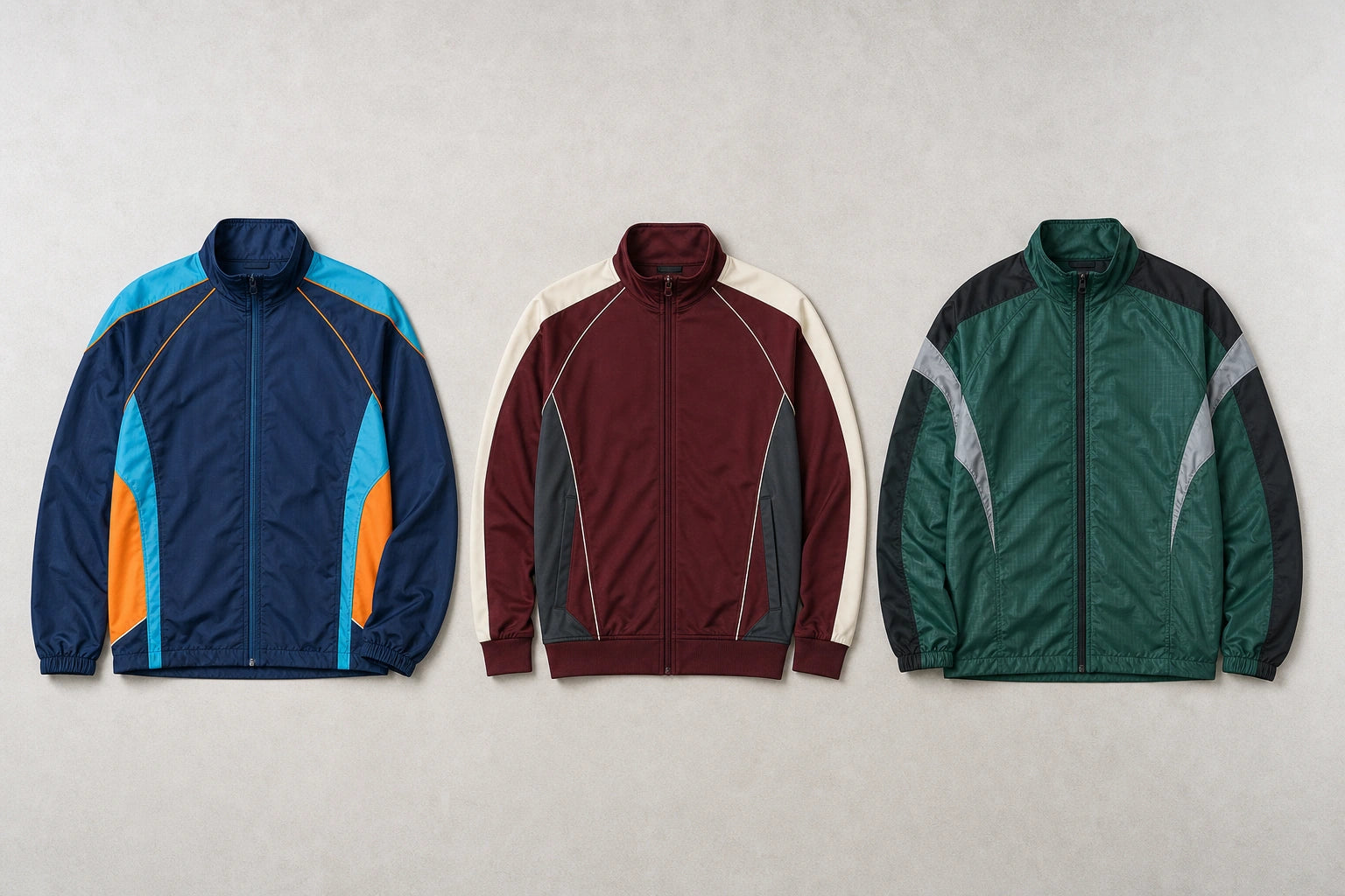 Unbranded custom warm-up jackets for handball uniform manufacturing
