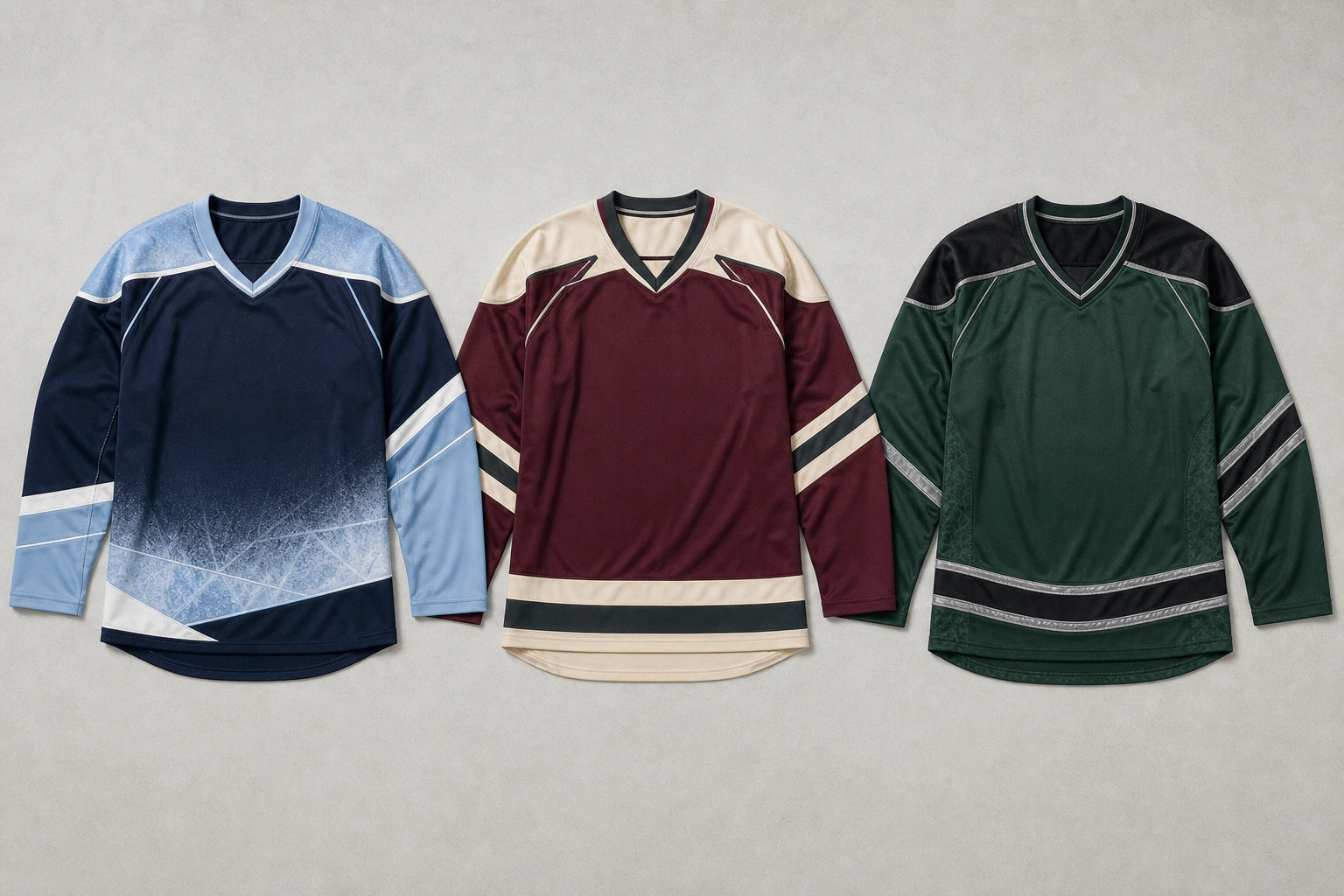 Unbranded custom supporter jerseys for ice hockey jersey manufacturing