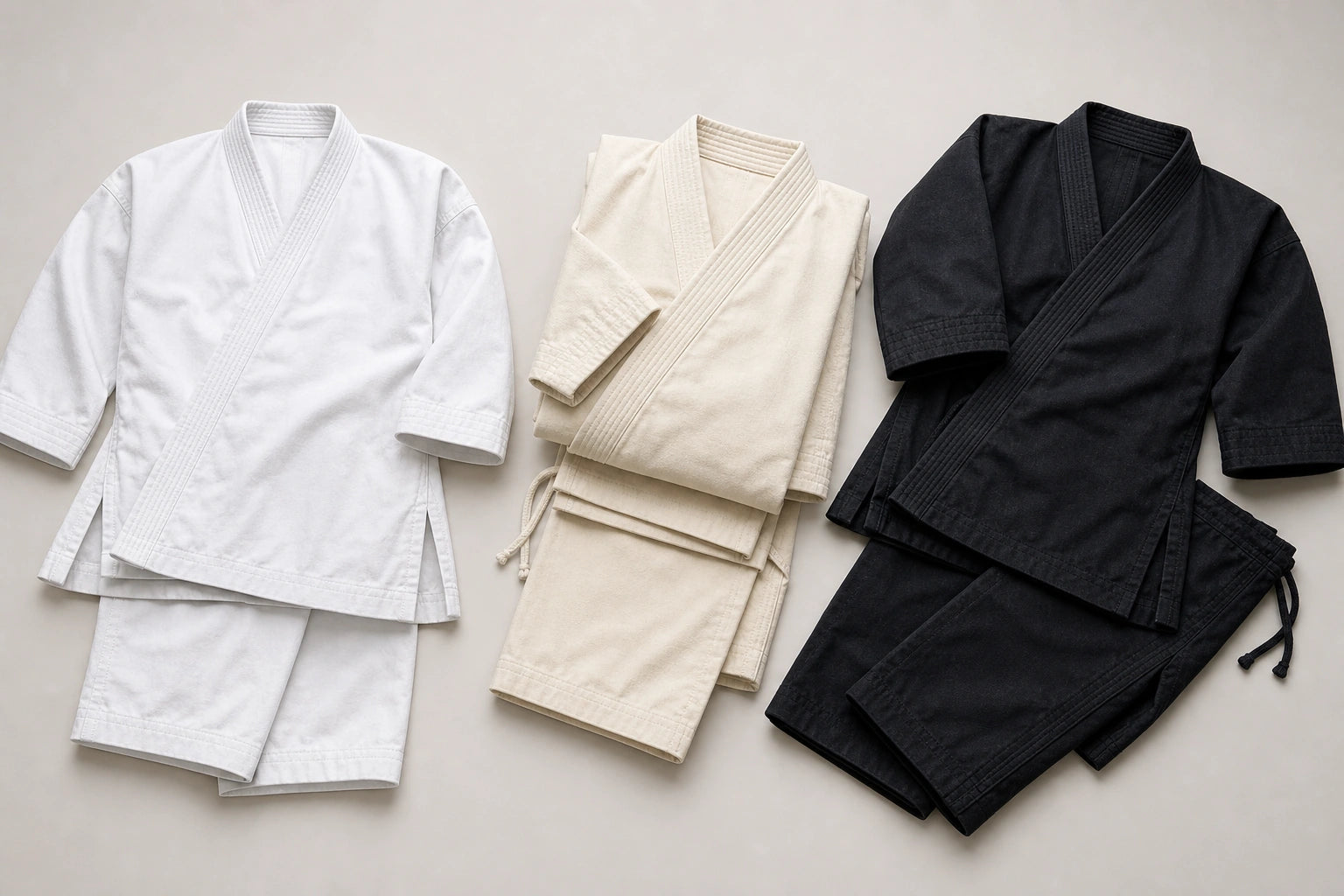 Unbranded custom structured kata uniforms for karate uniform manufacturing