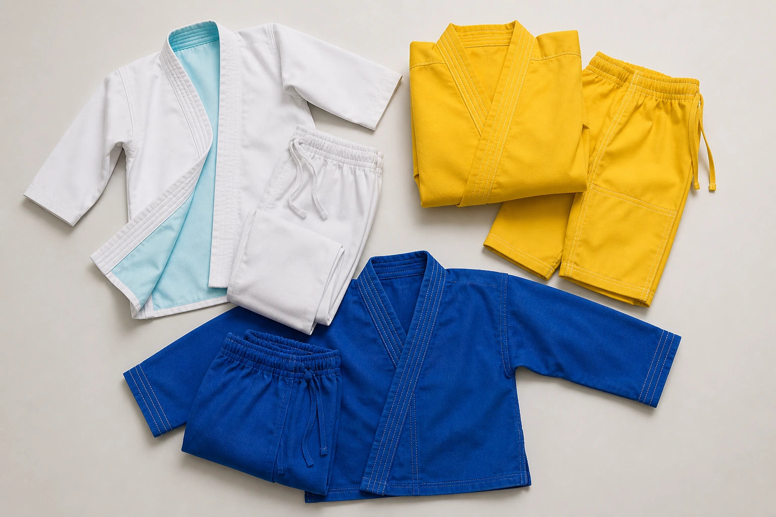 Unbranded custom kids karate uniforms for karate uniform manufacturing