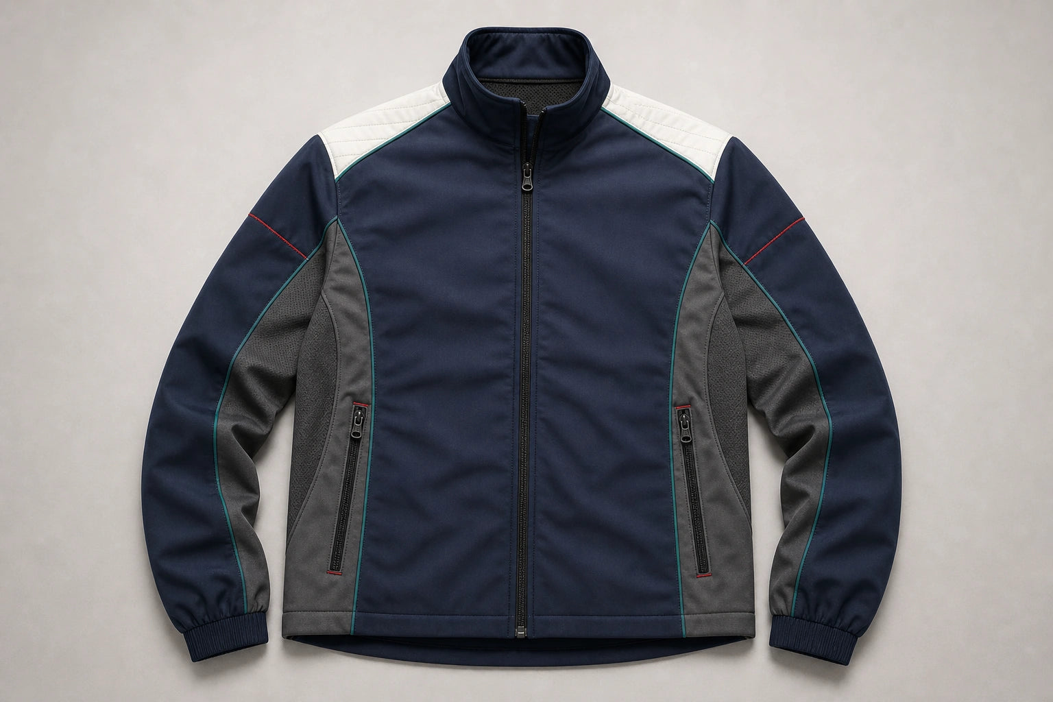 Unbranded custom team jackets for karting suit manufacturing