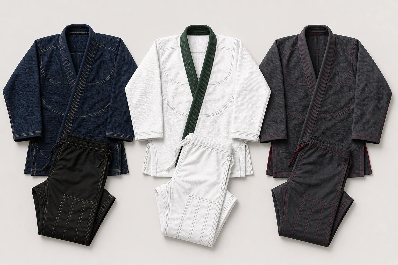 Unbranded custom bjj gi for martial arts uniform manufacturing