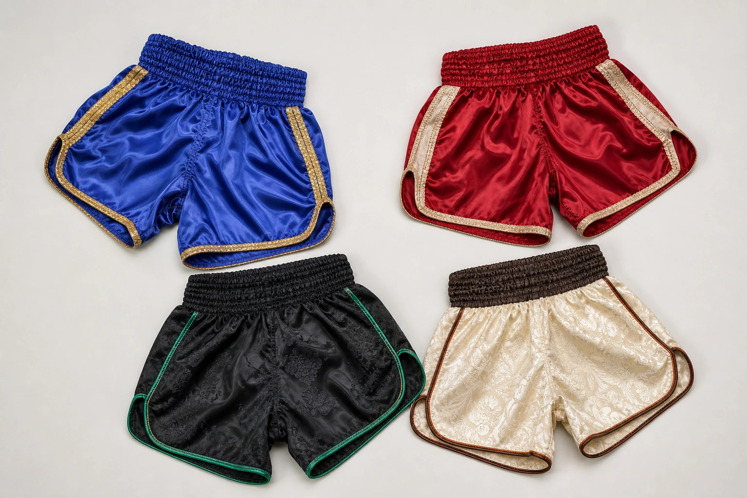 Unbranded custom traditional muay thai shorts for muay thai shorts manufacturing