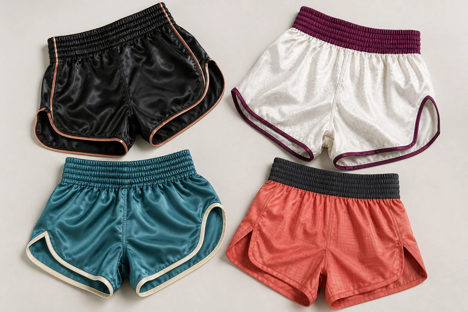 Unbranded custom women’s muay thai shorts for muay thai shorts manufacturing