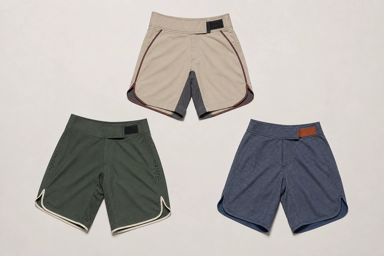 Unbranded custom grappling shorts for no gi bjj apparel manufacturing
