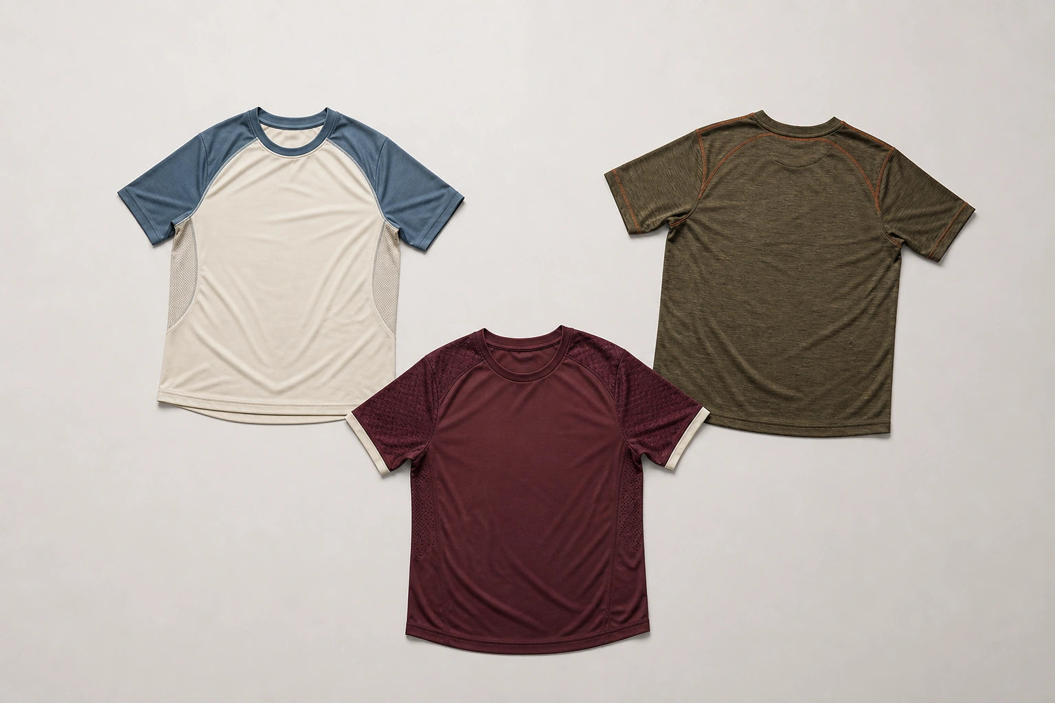 Unbranded custom training t-shirts for no gi bjj apparel manufacturing