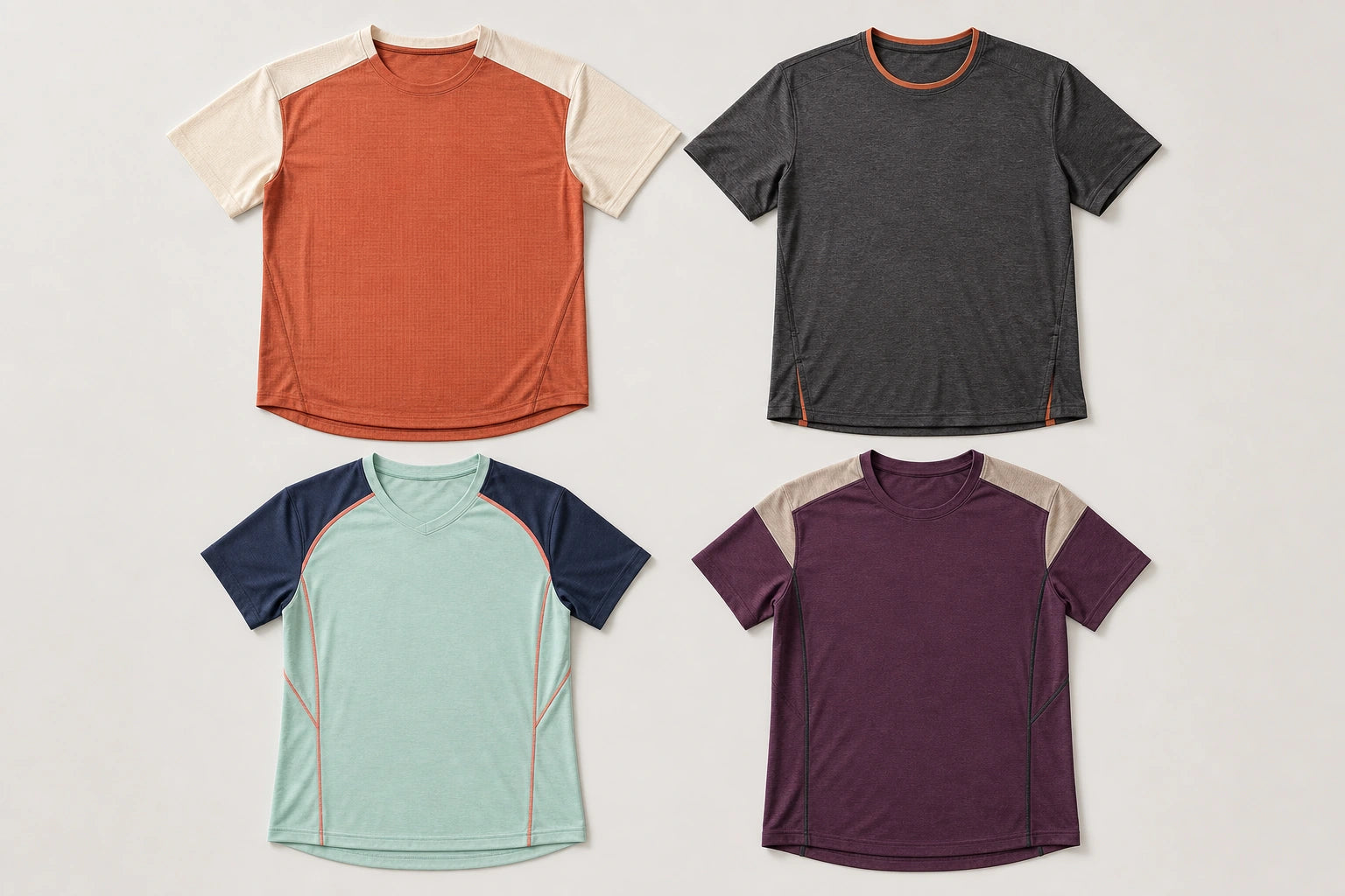 Unbranded custom event t-shirts for pickleball apparel manufacturing