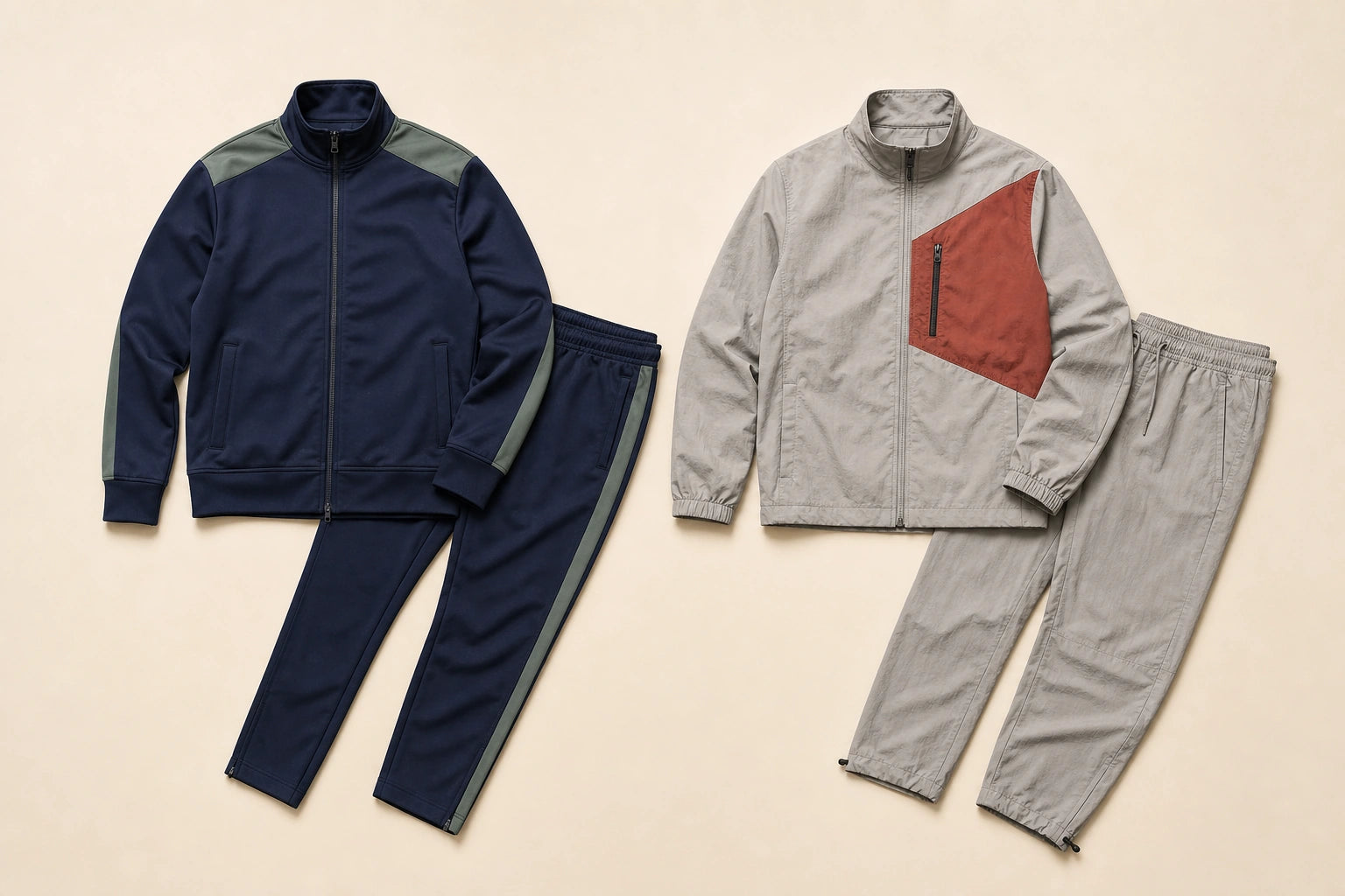 Unbranded custom travel tracksuits for racing team apparel manufacturing