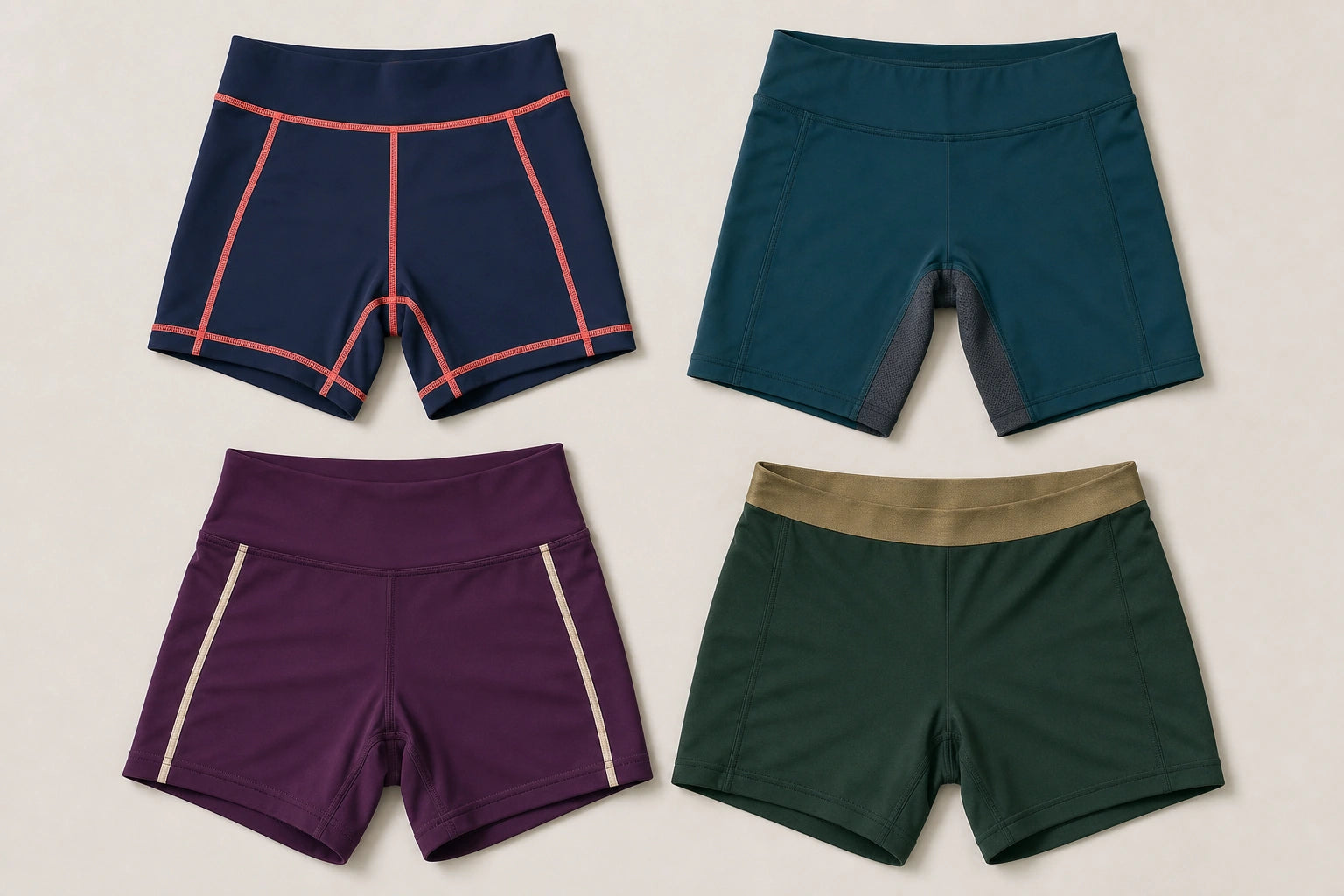 Unbranded custom rowing shorts for rowing uniform manufacturing