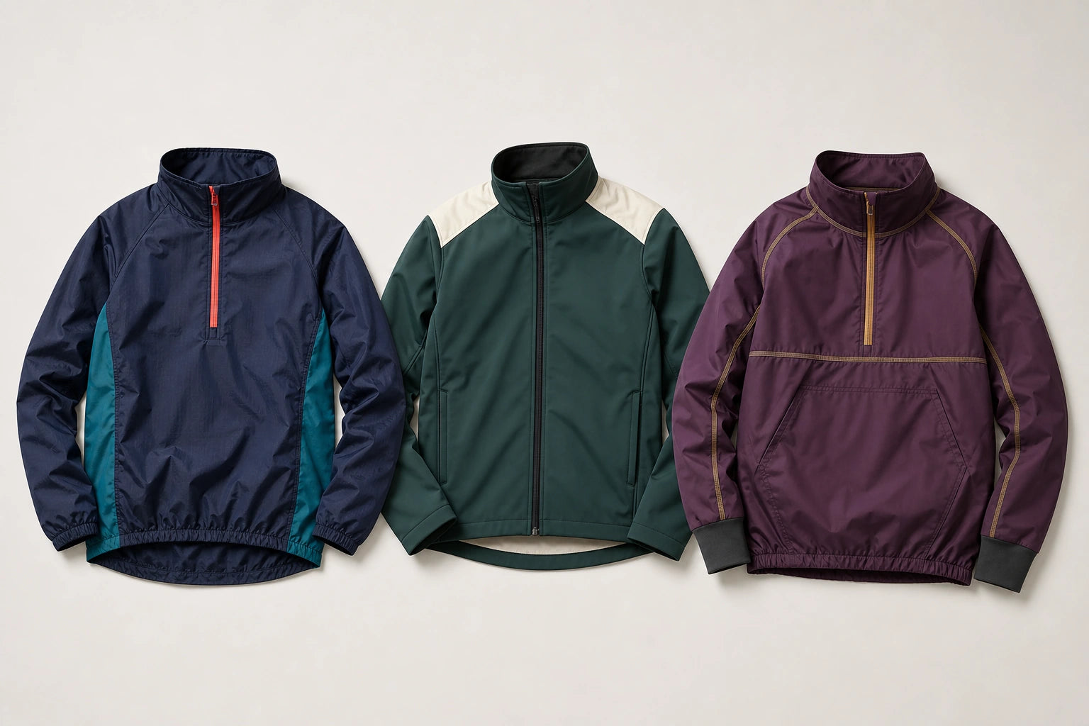 Unbranded custom splash jackets for rowing uniform manufacturing