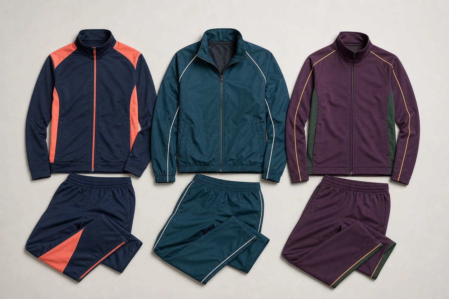 Unbranded custom team tracksuits for rowing uniform manufacturing