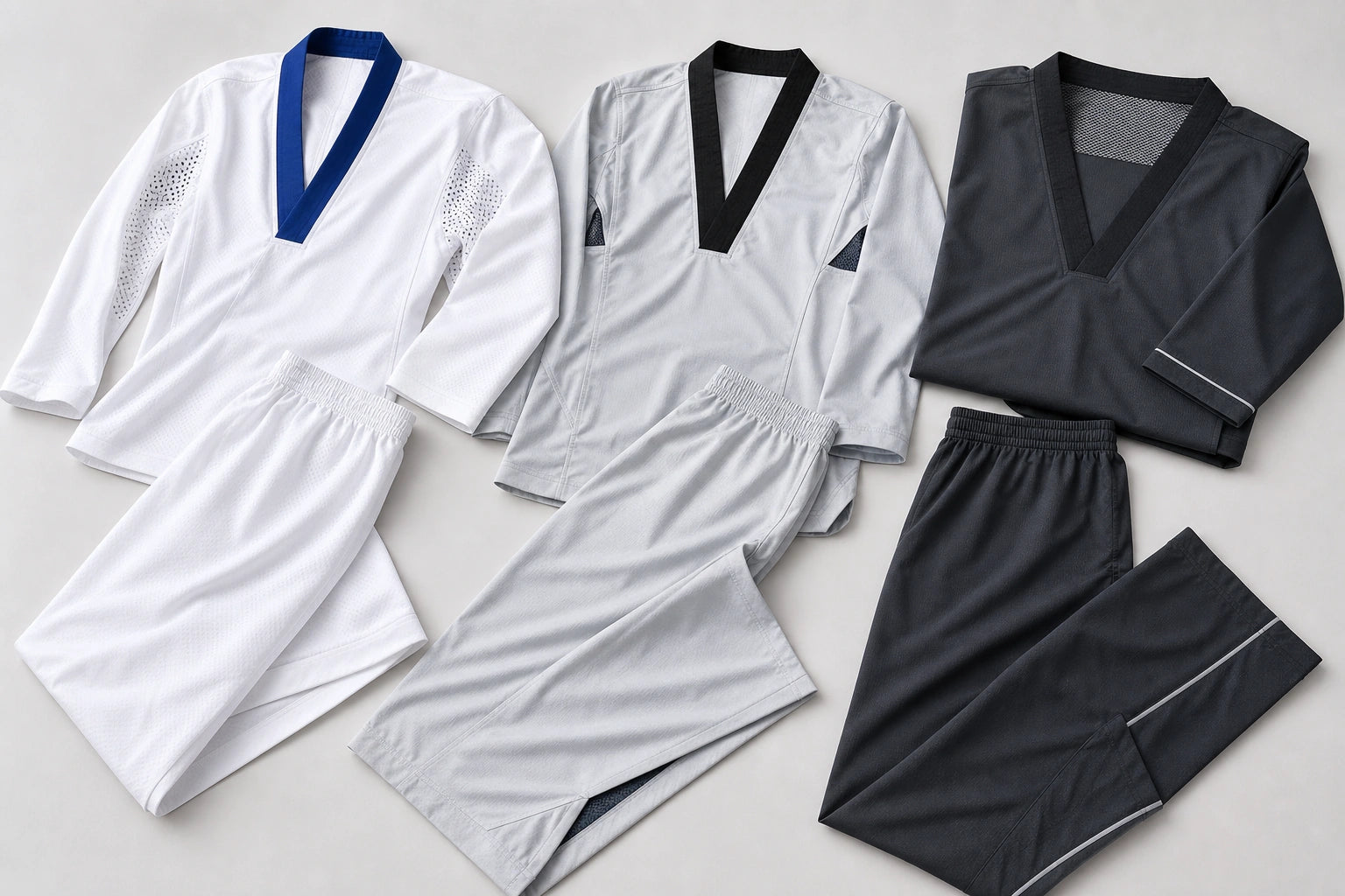 Unbranded custom sparring uniforms for taekwondo uniform manufacturing