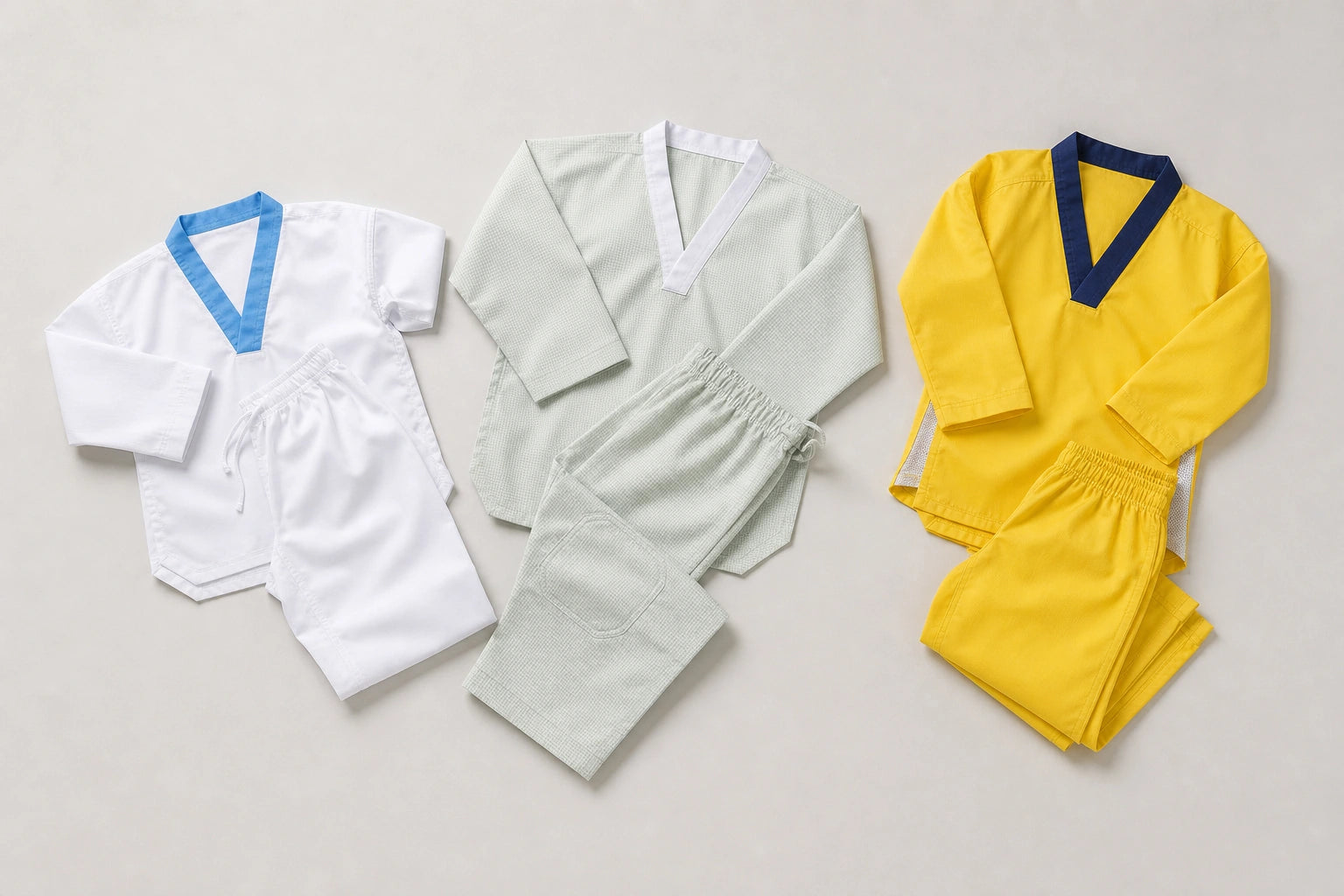 Unbranded custom kids taekwondo uniforms for taekwondo uniform manufacturing