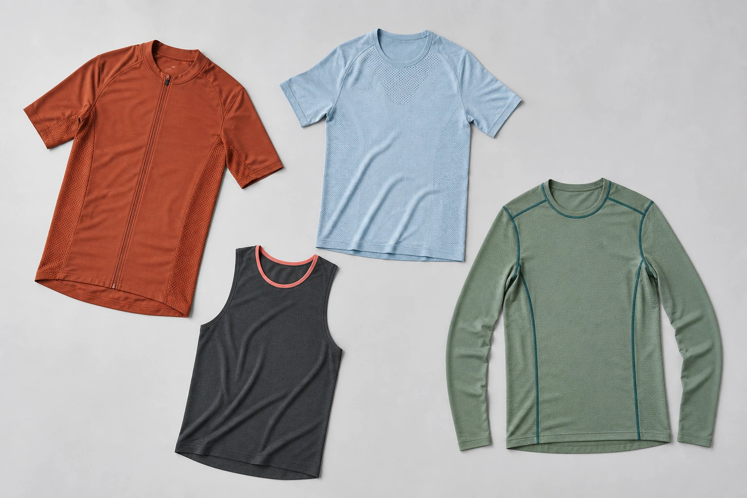 Unbranded custom training tops for triathlon suit manufacturing