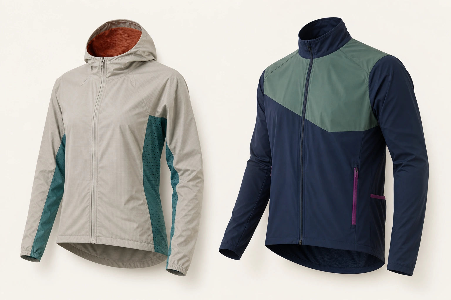 Unbranded custom team jackets for triathlon suit manufacturing
