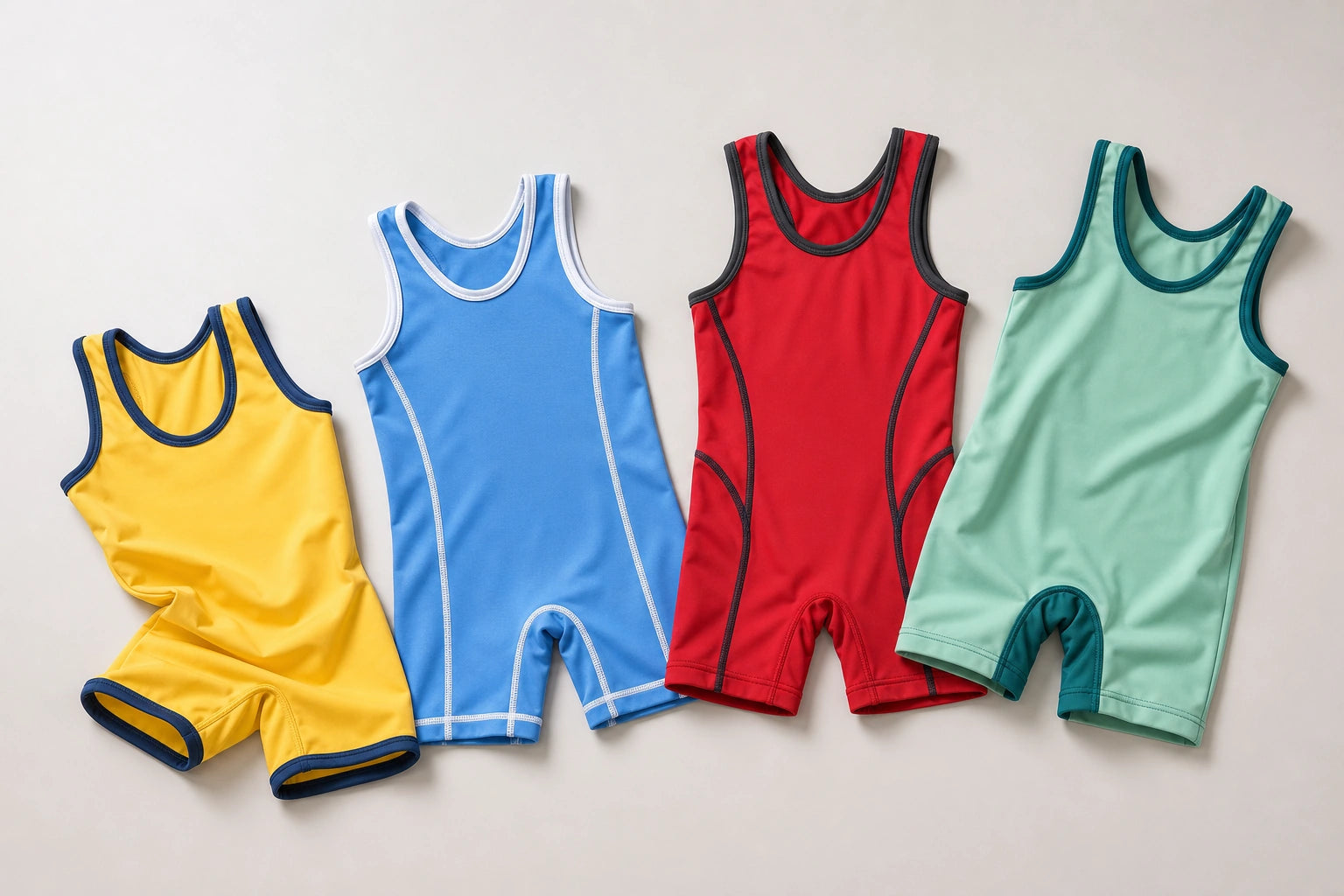 Unbranded custom youth singlets for wrestling singlet manufacturing